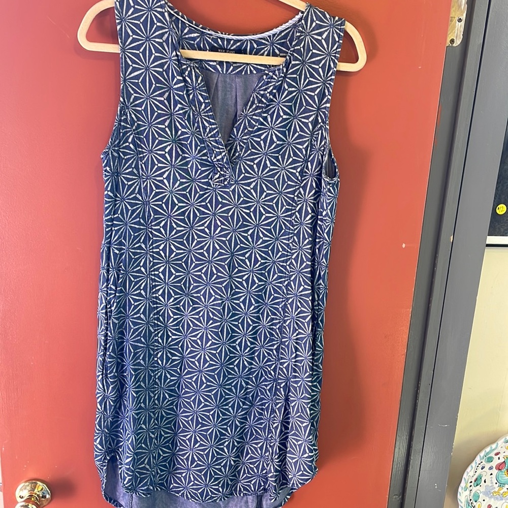 Max Jeans Shooting Star Shirt Dress size Medium